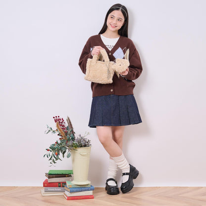 亮片牛仔半身裙