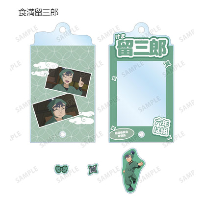 《忍者亂太郎》 六年級 場景插畫配件框架亞克力掛件（單品/整盒/6個裝）