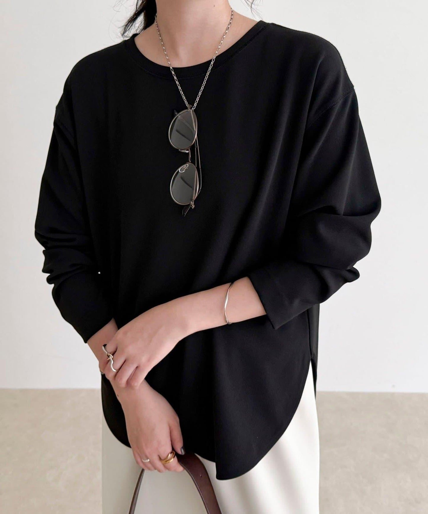 大人優質雪紡襯衫T恤