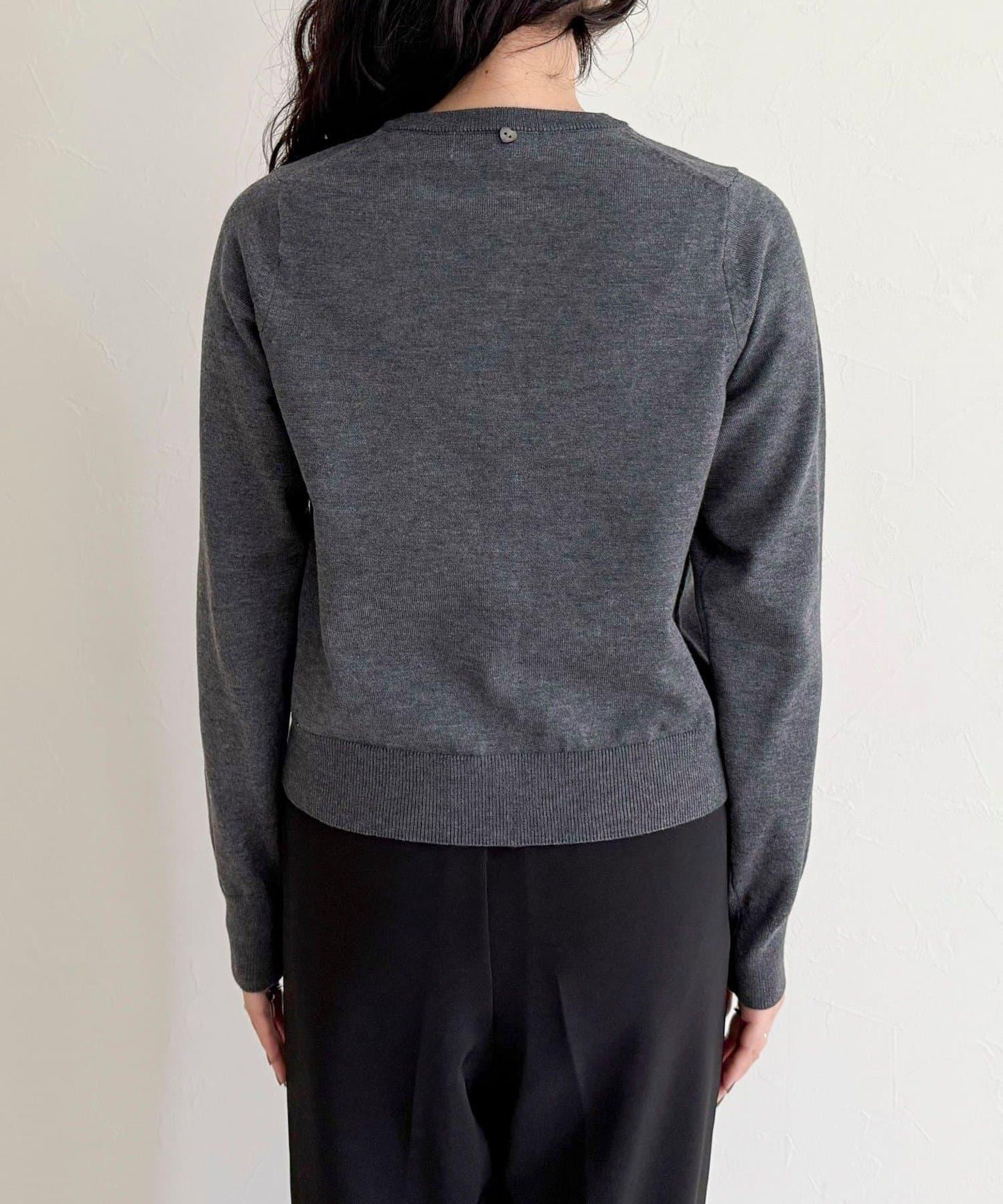 FR刺繡基礎款開衫