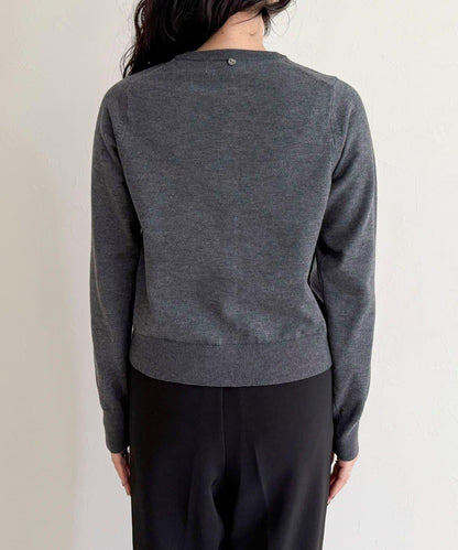 FR刺繡基礎款開衫