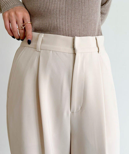 【人氣商品新款】保暖垂感打褶休閒褲