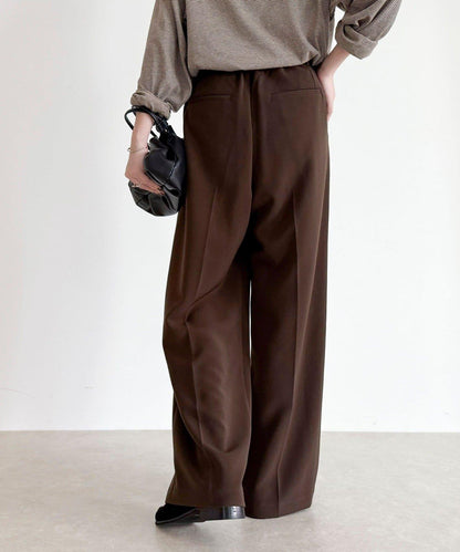 【人氣商品新款】保暖垂感打褶休閒褲