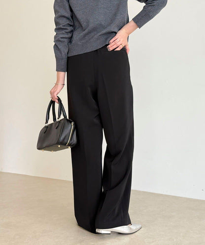 【人氣商品新款】保暖垂感打褶休閒褲