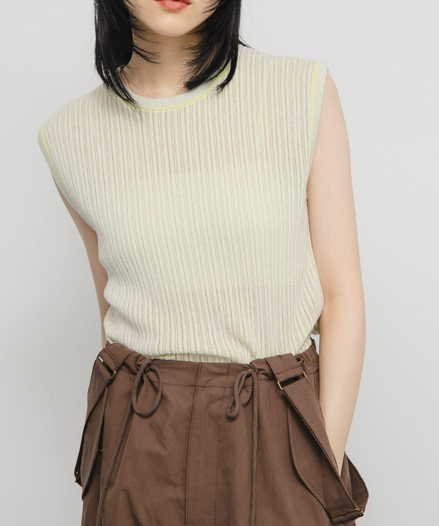 無袖針織衫