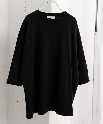 中性款超寬鬆拼色T恤