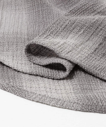 漸變格紋常規領襯衫