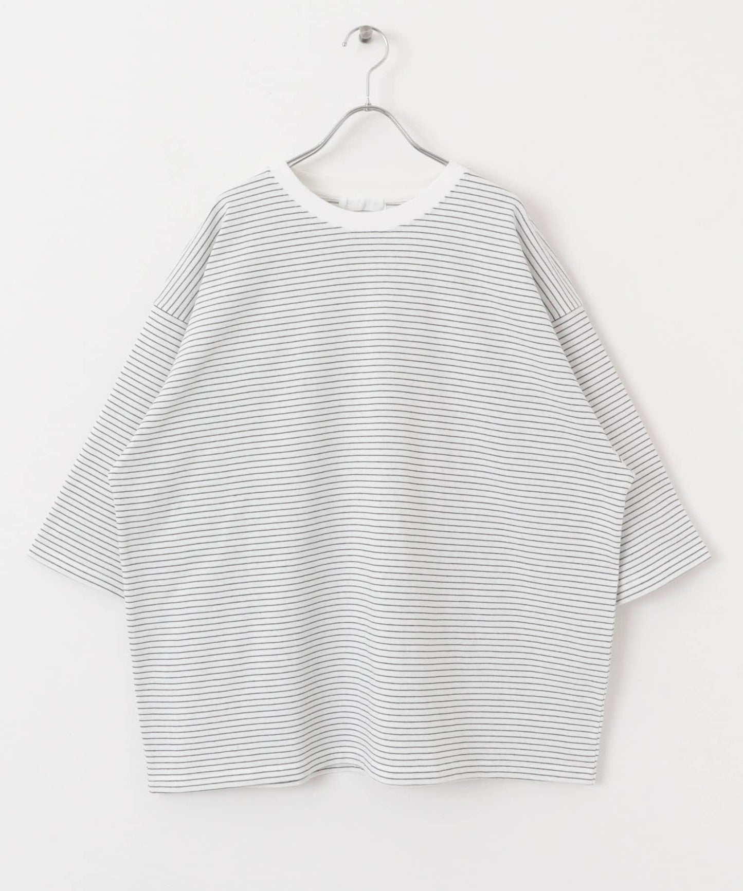 中性款超寬鬆拼色T恤