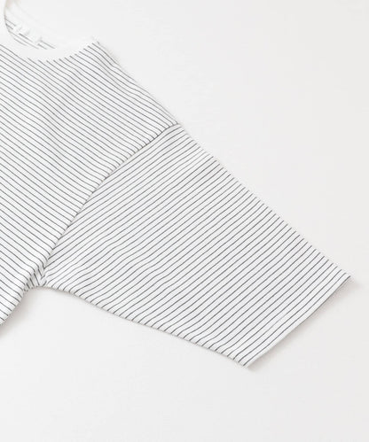 中性款超寬鬆拼色T恤