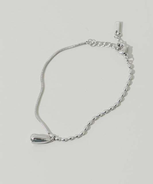 不鏽鋼水滴吊墜手鍊