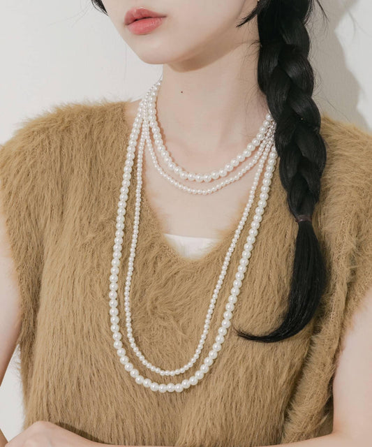 四層珍珠項鍊
