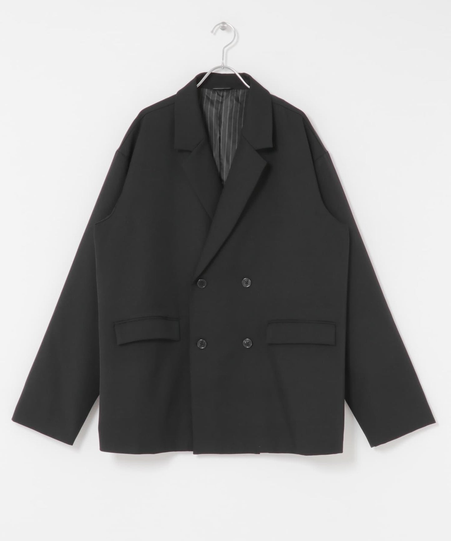 雙排扣寬鬆西裝外套