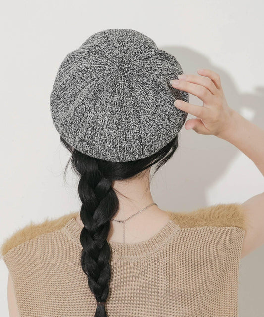 混合圖案貝雷帽