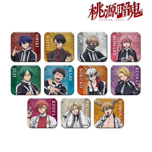 《桃源暗鬼》_隨機方形徽章（單品/全套BOX）【BOX/11包入】