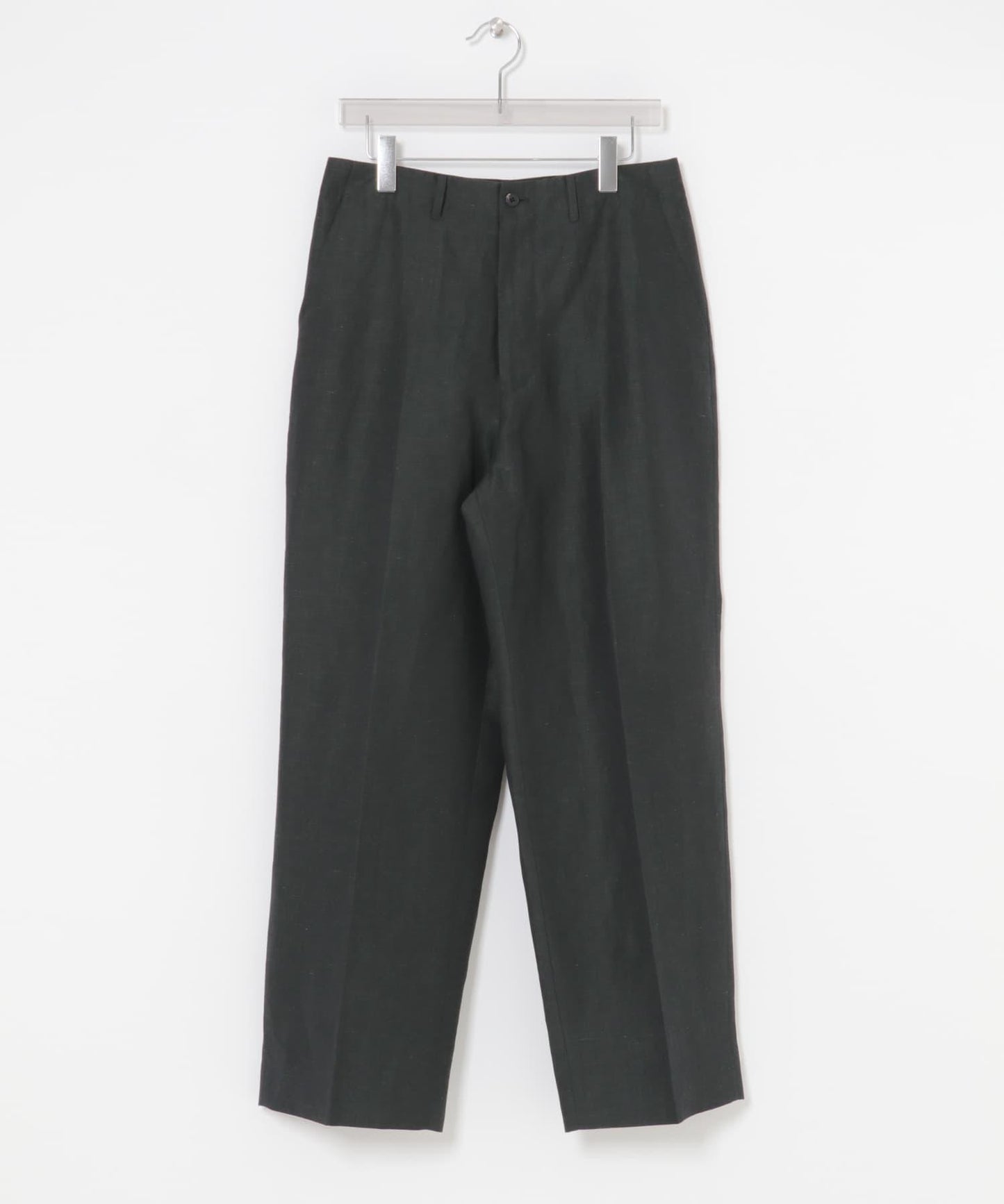 新款基礎款羊毛亞麻長褲