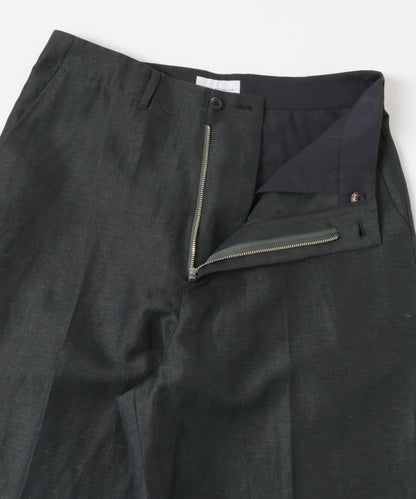 新款基礎款羊毛亞麻長褲