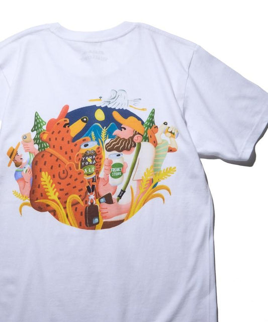 YONAYONA ALE×FREAK'S STORE 短袖T恤