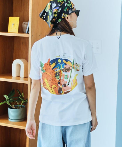 YONAYONA ALE×FREAK'S STORE 短袖T恤