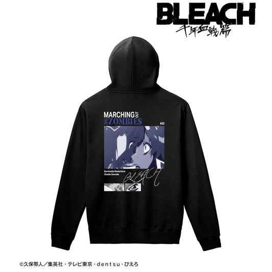 《死神》千年血戰篇 (尺碼/XXL) "MARCHING OUT THE ZOMBIES" 場景插畫背面印花連帽衛衣男士