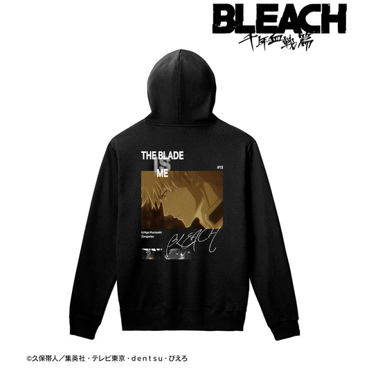 《死神》千年血戰篇（尺碼/XXXL）"THE BLADE IS ME" 場景印花背面印花女士連帽衛衣
