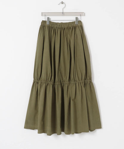 Nomat棉質褶皺半身裙