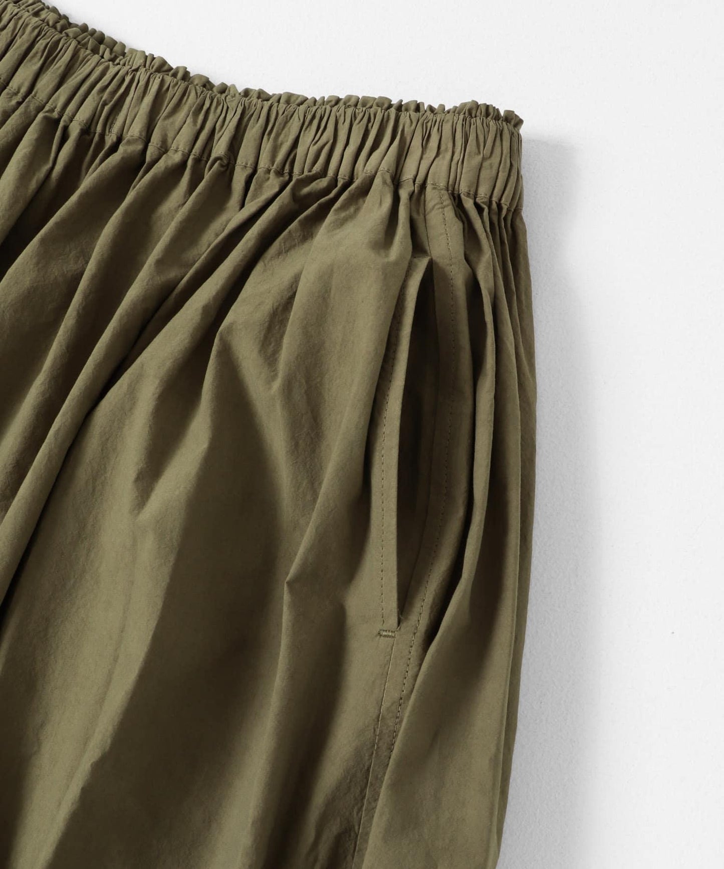 Nomat棉質褶皺半身裙