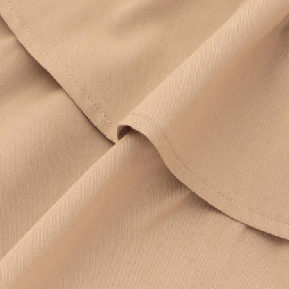 帶心形扣帶分層裙褲