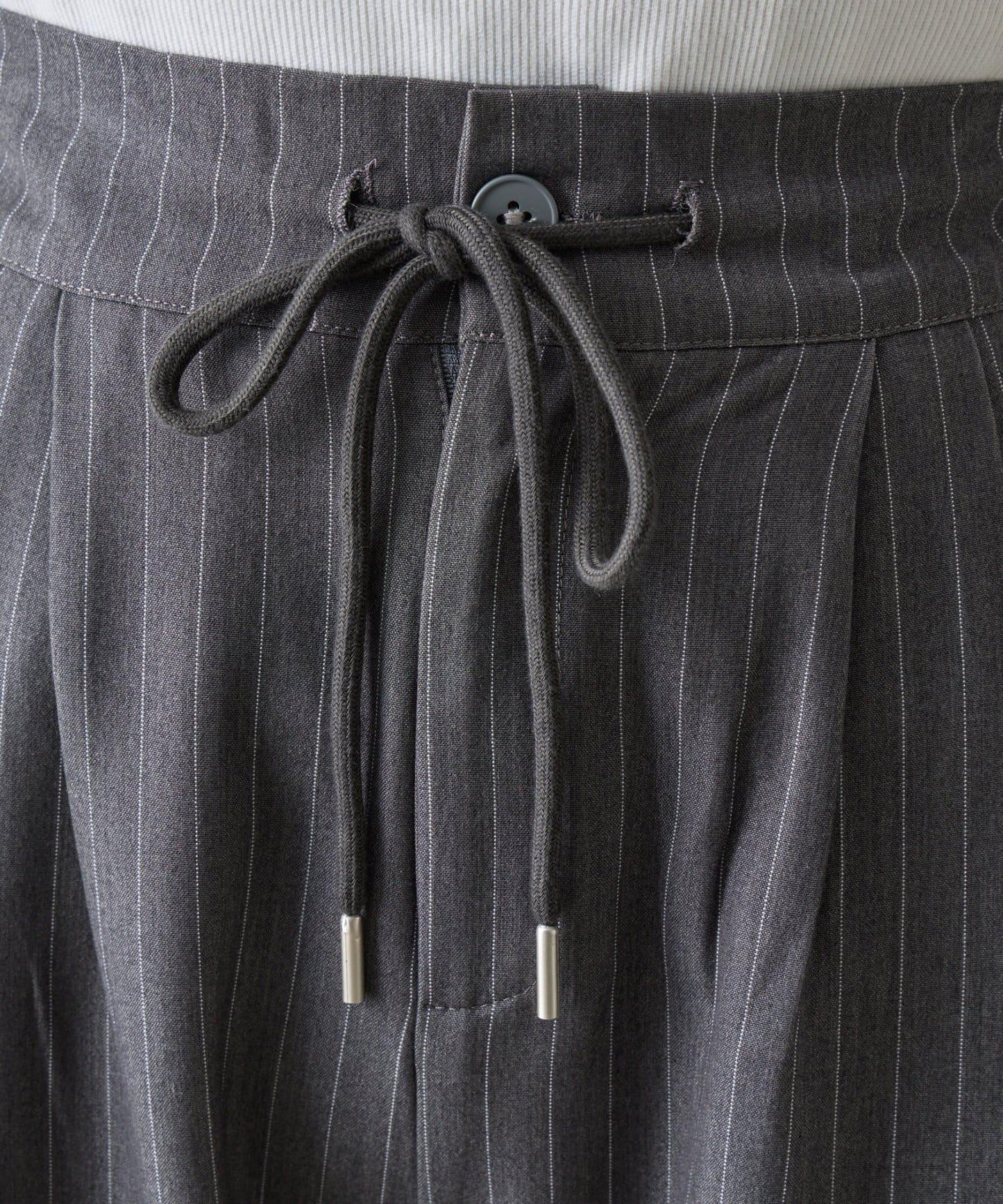 【AW】細條紋休閒褲