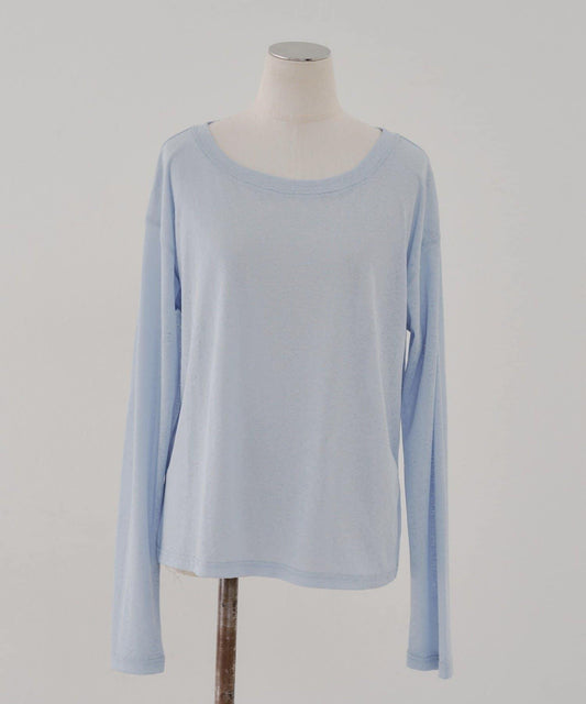 也適合疊穿！透視長袖T恤