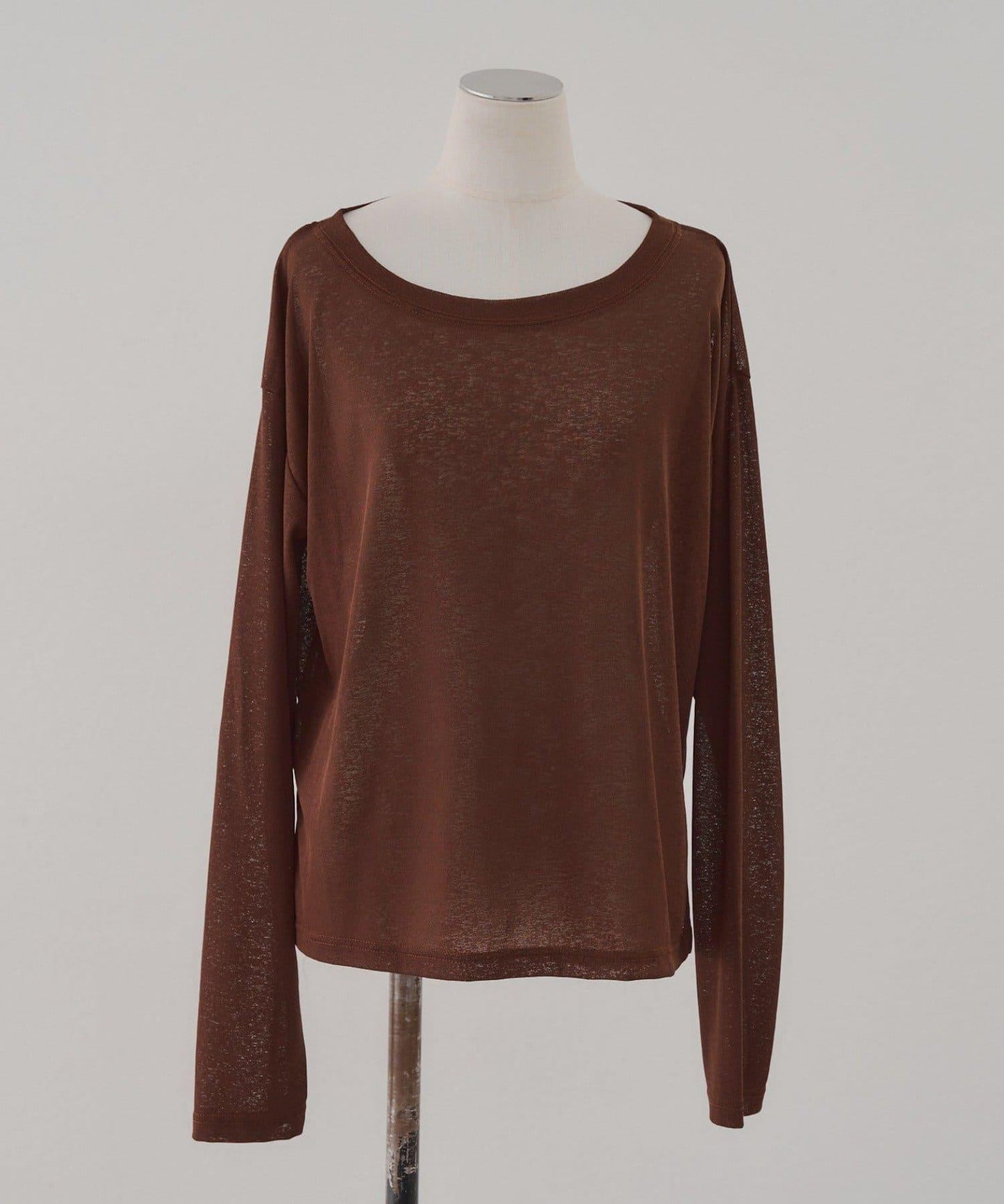 也適合疊穿！透視長袖T恤