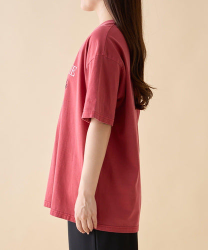 【nane】水洗工藝字母印花T恤