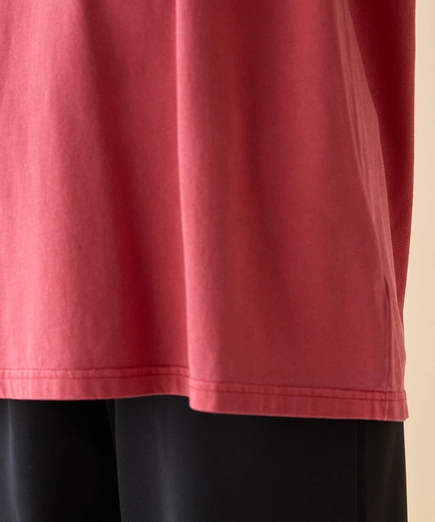 【nane】水洗工藝字母印花T恤