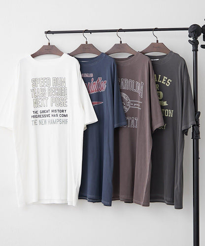 【NAO】復古工藝長款T恤