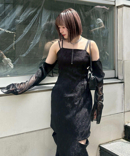 【Mavie..7】【有多種尺碼】美人魚吊帶連衣裙