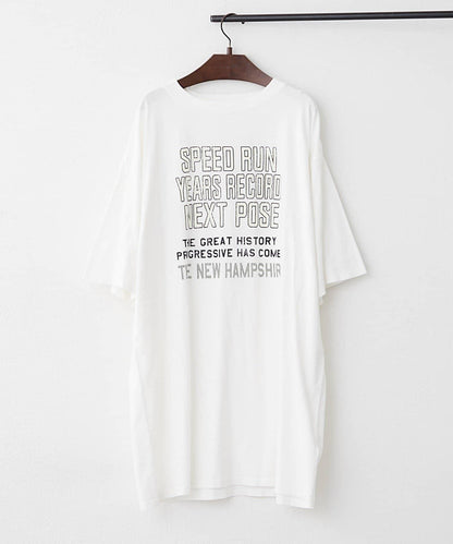 【NAO】復古工藝長款T恤