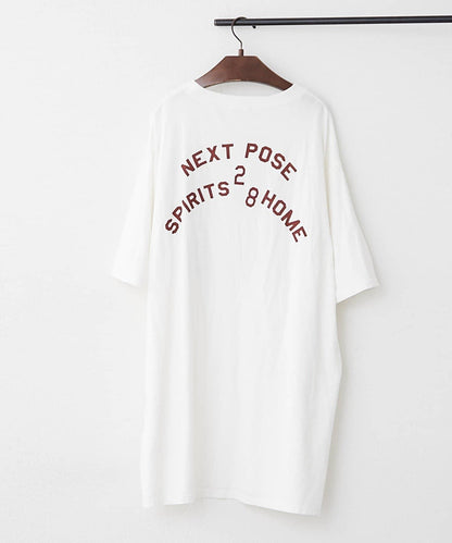 【NAO】復古工藝長款T恤