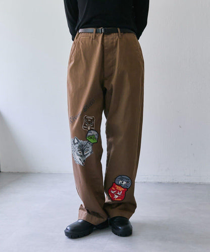 【Work of art Kendai×SUM1 STYLE】特別徽章裝飾褲
