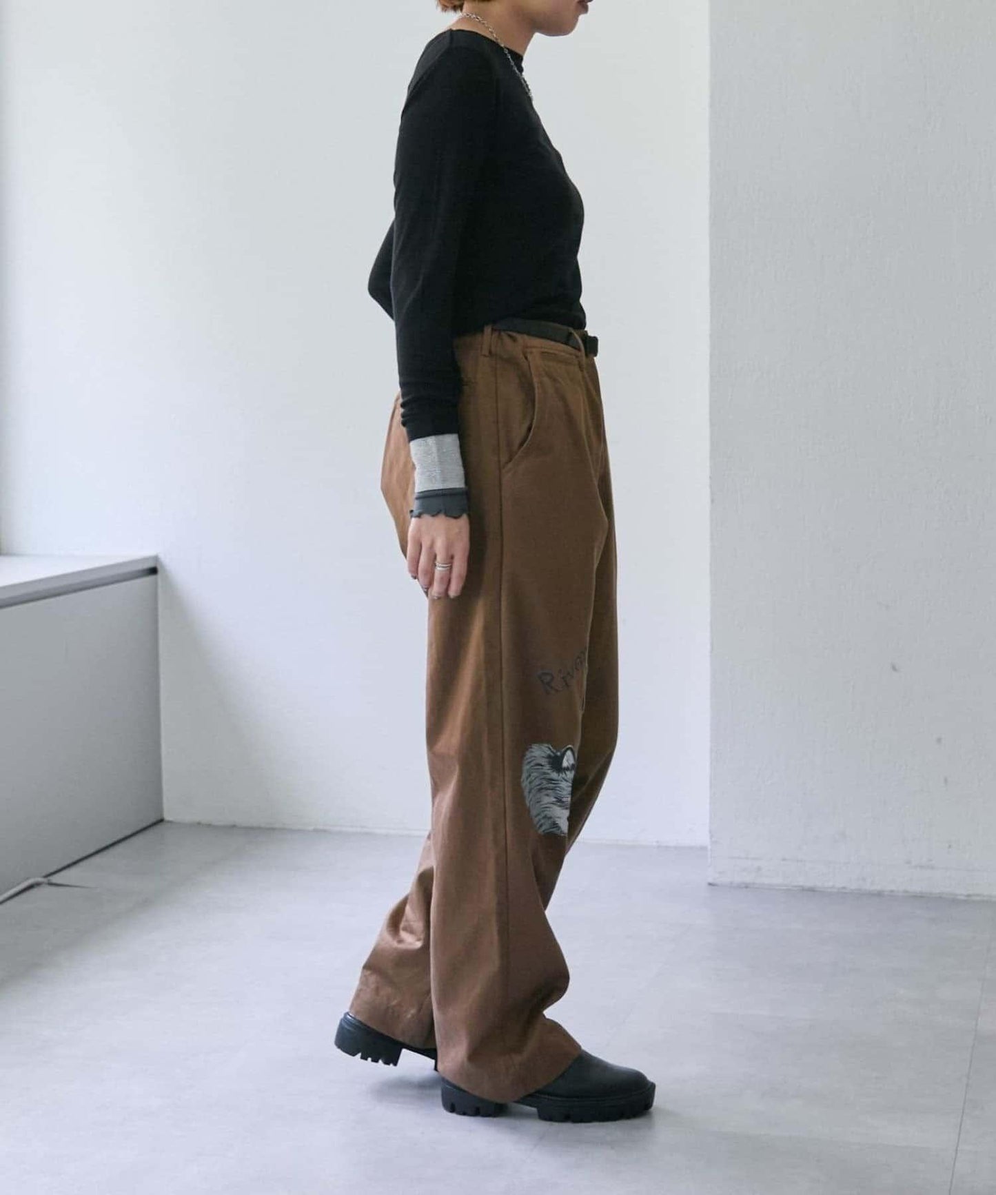 【Work of art Kendai×SUM1 STYLE】特別徽章裝飾褲