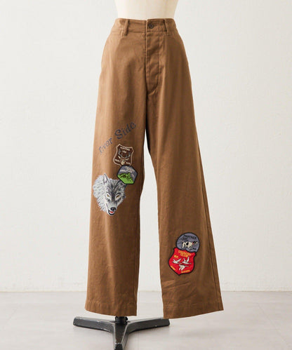 【Work of art Kendai×SUM1 STYLE】特別徽章裝飾褲