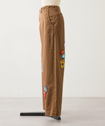 【Work of art Kendai×SUM1 STYLE】特別徽章裝飾褲