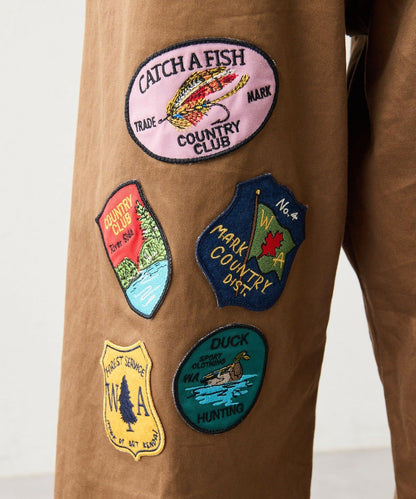 【Work of art Kendai×SUM1 STYLE】特別徽章裝飾褲