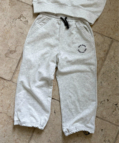 【KIDS】單點刺繡衛衣套裝