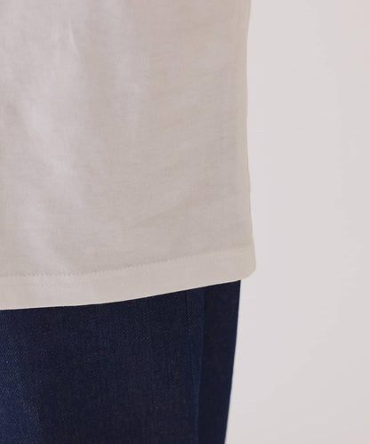 【GEVACO】單點logo鏈條刺繡短袖T恤