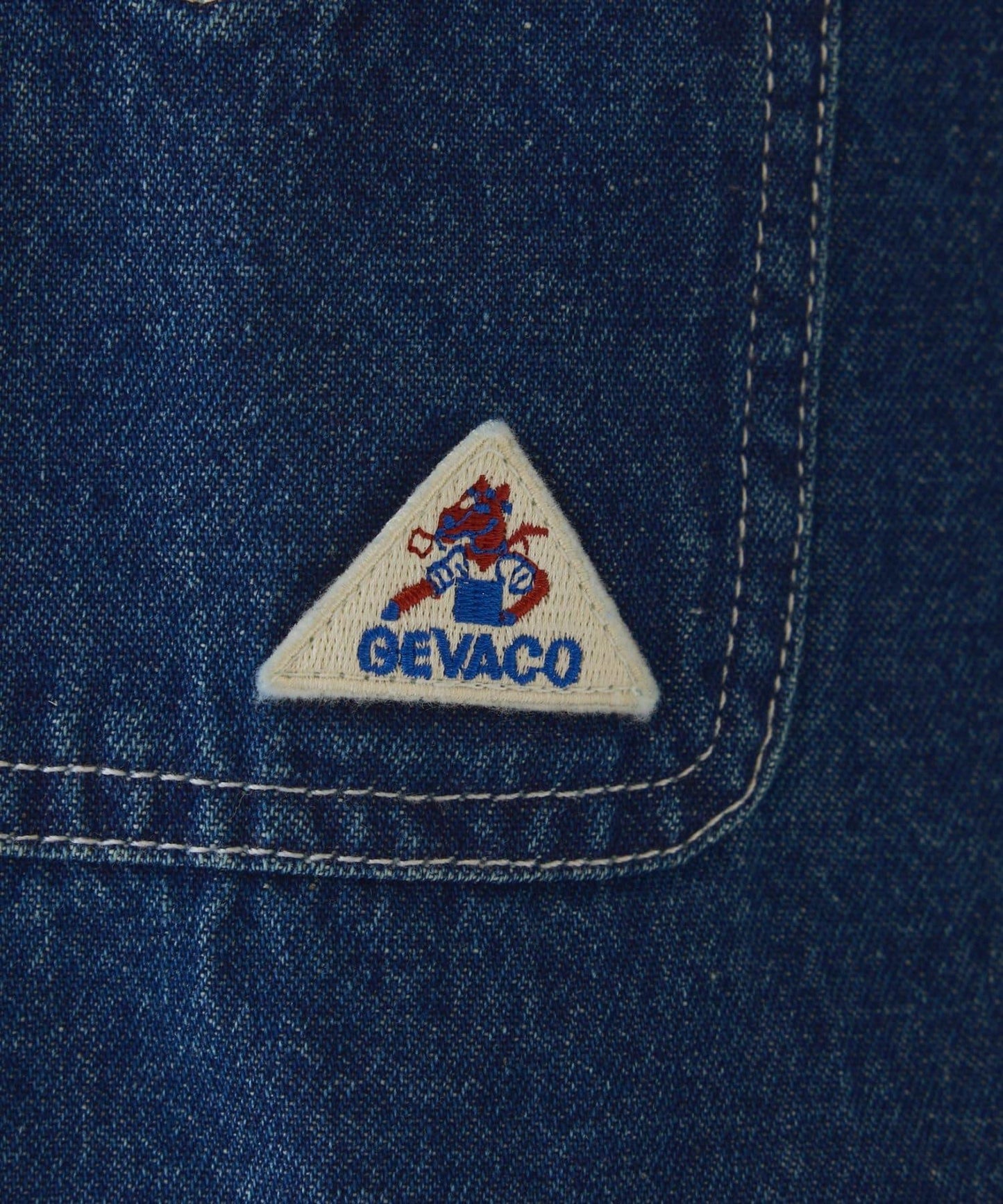 【GEVACO】牛仔連帽襯衫