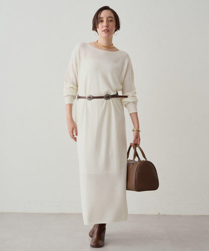 【Loungedress】羊毛羊絨針織連衣裙