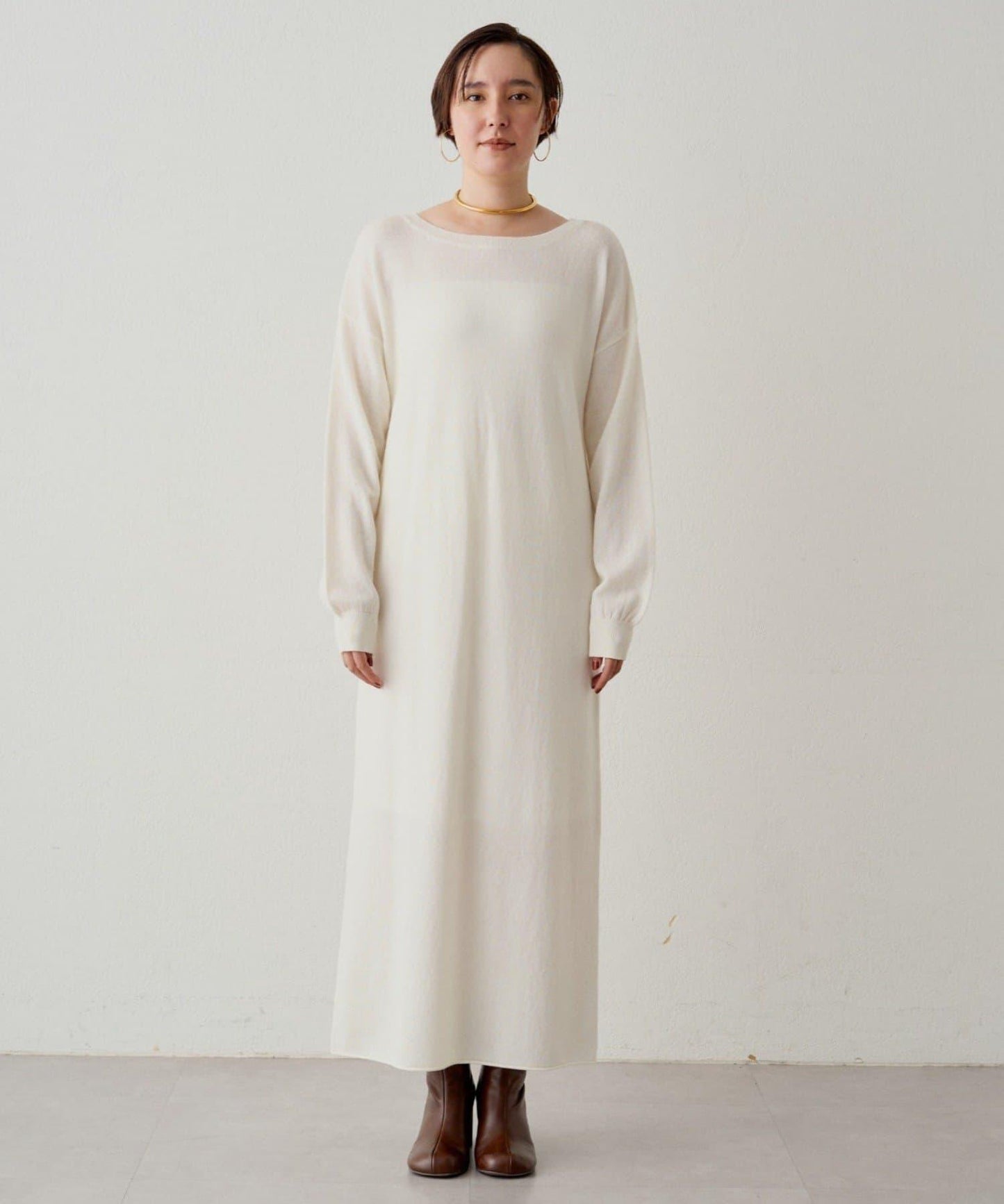 【Loungedress】羊毛羊絨針織連衣裙