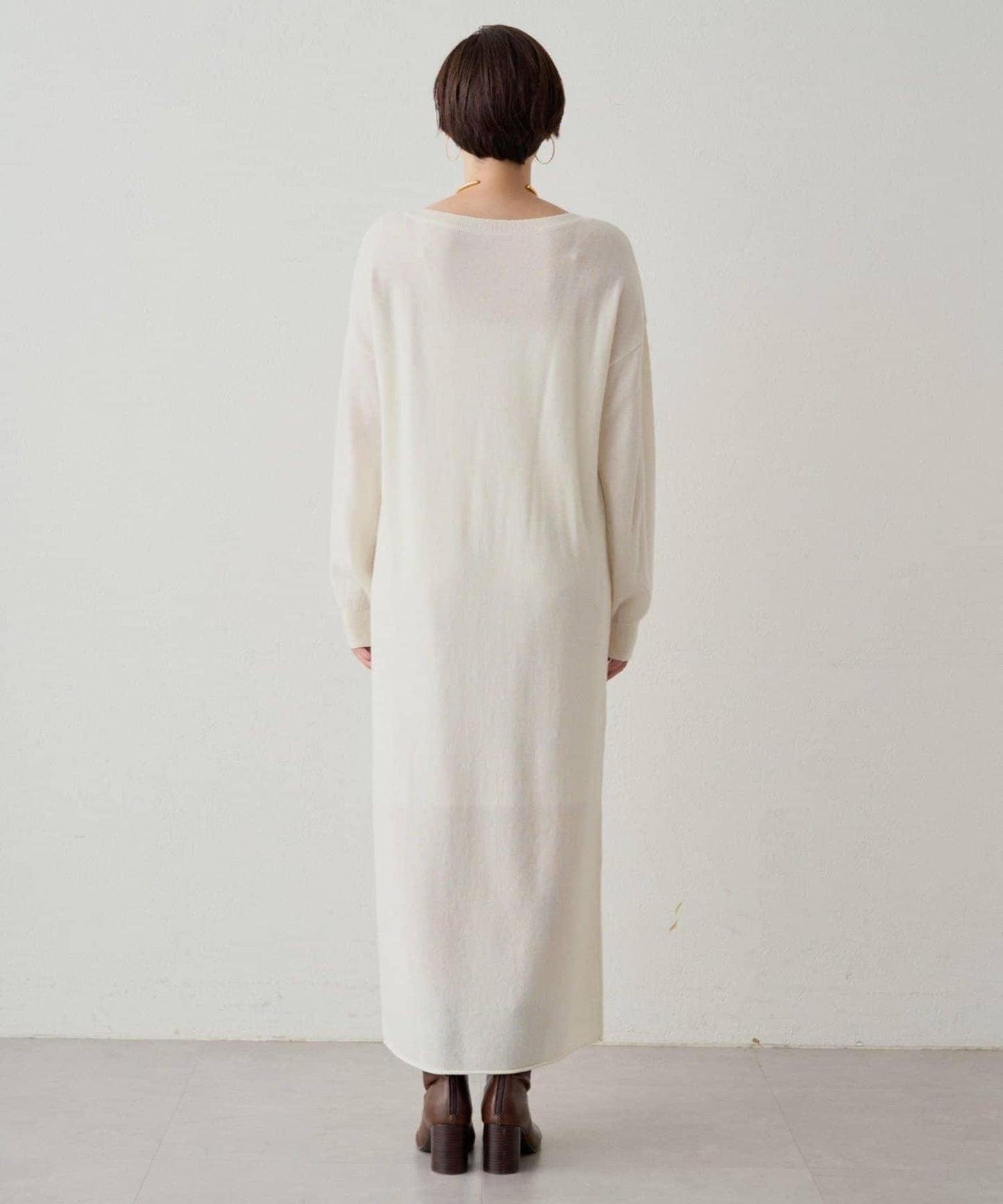 【Loungedress】羊毛羊絨針織連衣裙