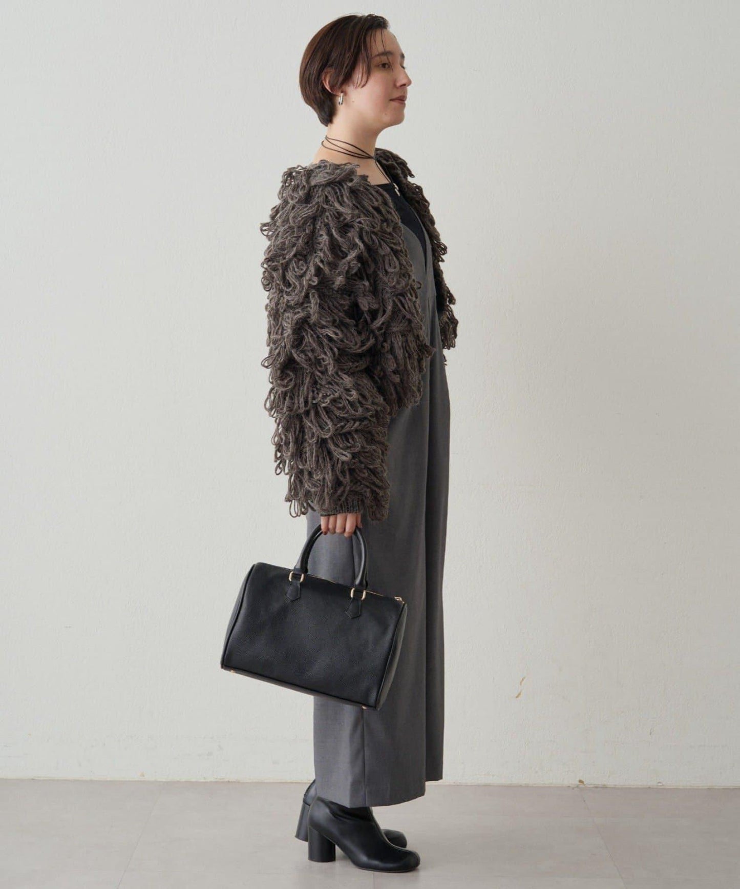 【Loungedress】V領吊帶連體褲