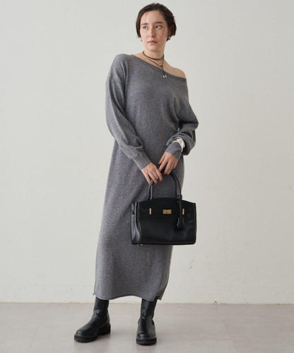 【Loungedress】羊毛羊絨針織連衣裙