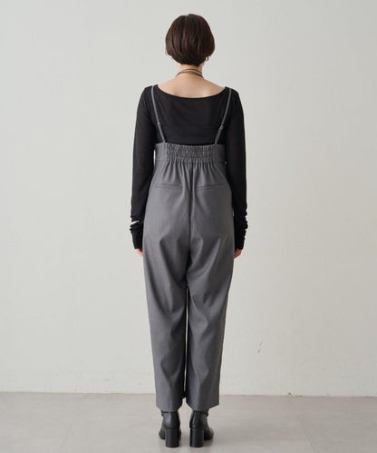 【Loungedress】V領吊帶連體褲